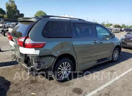 TOYOTA SIENNA XLE 2019 vin 5TDYZ3DC5KS996488 from auto auction Copart