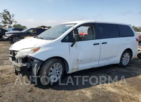 Toyota Sienna 2016 2016 vin 5TDZK3DC1GS751882 from auto auction Copart