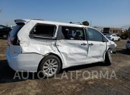 TOYOTA SIENNA 2016 vin 5TDZK3DC1GS751882 from auto auction Copart