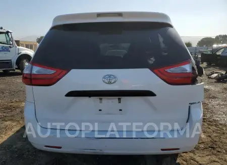 TOYOTA SIENNA 2016 vin 5TDZK3DC1GS751882 from auto auction Copart