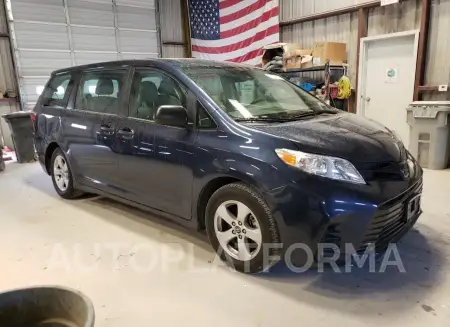 TOYOTA SIENNA L 2018 vin 5TDZZ3DC5JS934026 from auto auction Copart