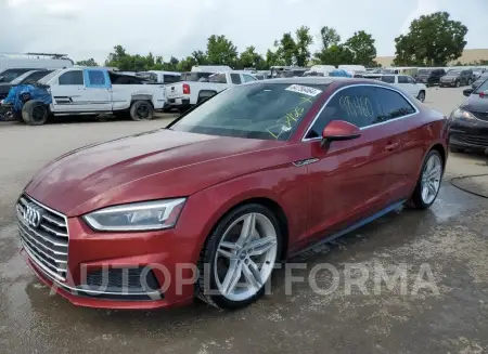 Audi A5 2018 2018 vin WAUTNAF51JA001304 from auto auction Copart