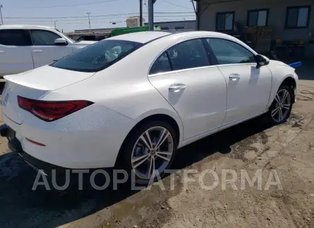 MERCEDES-BENZ CLA 250 2022 vin W1K5J4GB2NN249367 from auto auction Copart