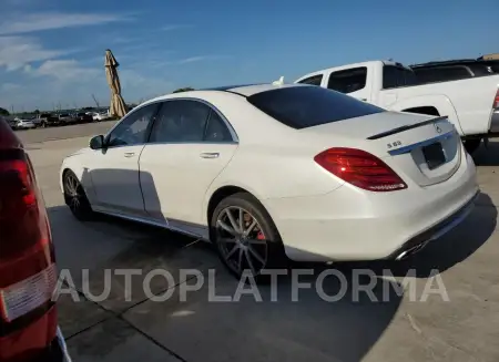 MERCEDES-BENZ S 63 AMG 2016 vin WDDUG7JB9GA203761 from auto auction Copart