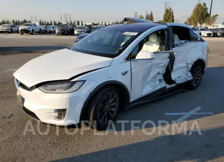 Tesla Model X 2018 2018 vin 5YJXCAE28JF090605 from auto auction Copart