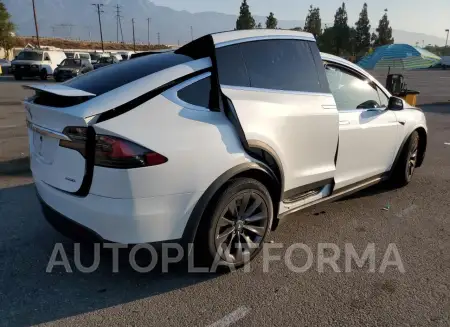 TESLA MODEL X 2018 vin 5YJXCAE28JF090605 from auto auction Copart