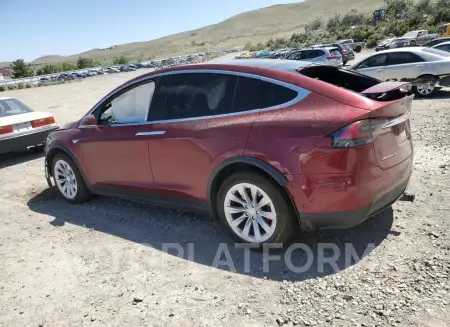 TESLA MODEL X 2016 vin 5YJXCAE47GFS00554 from auto auction Copart