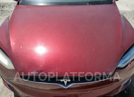 TESLA MODEL X 2016 vin 5YJXCAE47GFS00554 from auto auction Copart