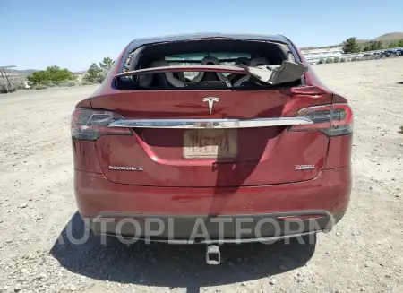 TESLA MODEL X 2016 vin 5YJXCAE47GFS00554 from auto auction Copart