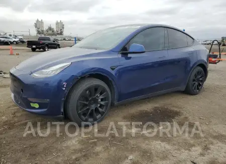 Tesla Model Y 2020 2020 vin 5YJYGDEE2LF036160 from auto auction Copart