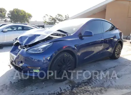 Tesla Model Y 2023 2023 vin 7SAYGDEE8PF715293 from auto auction Copart