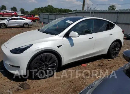 Tesla Model Y 2022 2022 vin 7SAYGDEF8NF382499 from auto auction Copart