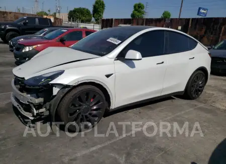 Tesla Model Y 2022 2022 vin 7SAYGDEF8NF383247 from auto auction Copart