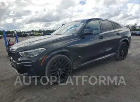 BMW X6 xDrive 2022 2022 vin 5UXCY6C01N9L15802 from auto auction Copart