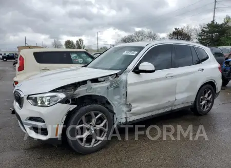 BMW X3 XDRIVE3 2021 vin 5UXTY5C06M9E50818 from auto auction Copart