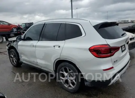 BMW X3 XDRIVE3 2021 vin 5UXTY5C06M9E50818 from auto auction Copart