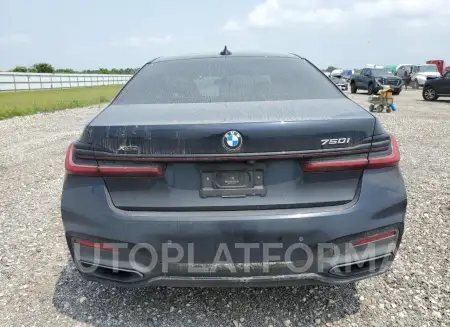 BMW 750 XI 2021 vin WBA7U2C01MCG02579 from auto auction Copart