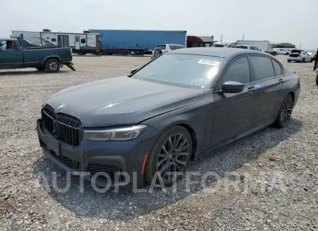 BMW 750 XI 2021 vin WBA7U2C01MCG02579 from auto auction Copart