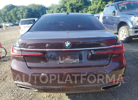 BMW 750 XI 2020 vin WBA7U2C03LGJ59534 from auto auction Copart