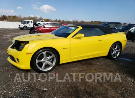 Chevrolet Camaro LT 2015 2015 vin 2G1FF3D3XF9107420 from auto auction Copart