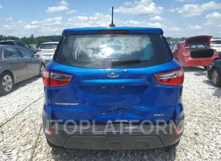 FORD ECOSPORT S 2022 vin MAJ6S3FL2NC460215 from auto auction Copart