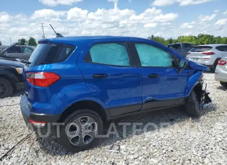 FORD ECOSPORT S 2022 vin MAJ6S3FL2NC460215 from auto auction Copart