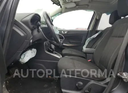 FORD ECOSPORT S 2019 vin MAJ6S3GL0KC262176 from auto auction Copart