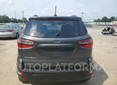 FORD ECOSPORT S 2020 vin MAJ6S3GL3LC338748 from auto auction Copart