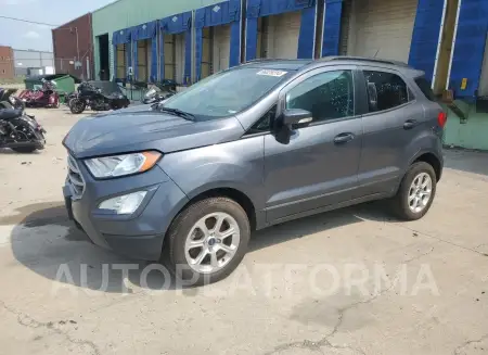 FORD ECOSPORT S 2020 vin MAJ6S3GL3LC338748 from auto auction Copart