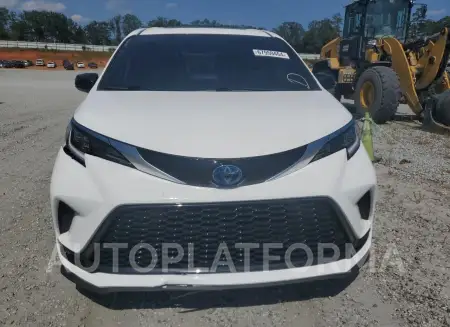 TOYOTA SIENNA XSE 2021 vin 5TDDRKEC3MS054207 from auto auction Copart