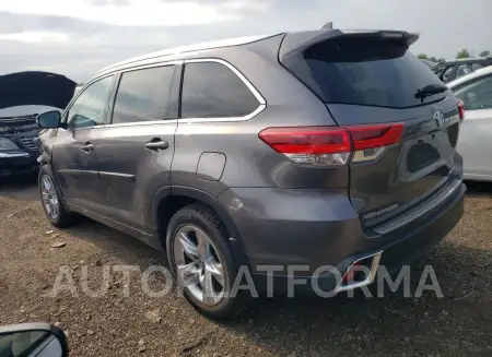 TOYOTA HIGHLANDER 2018 vin 5TDDZRFHXJS865405 from auto auction Copart