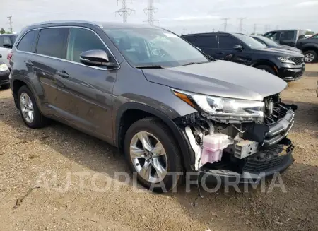 TOYOTA HIGHLANDER 2018 vin 5TDDZRFHXJS865405 from auto auction Copart