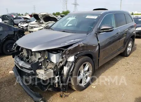 TOYOTA HIGHLANDER 2018 vin 5TDDZRFHXJS865405 from auto auction Copart