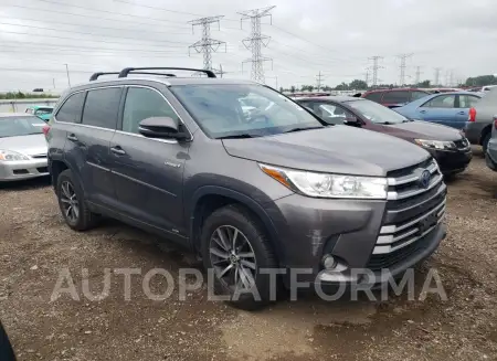 TOYOTA HIGHLANDER 2017 vin 5TDJGRFH8HS031278 from auto auction Copart