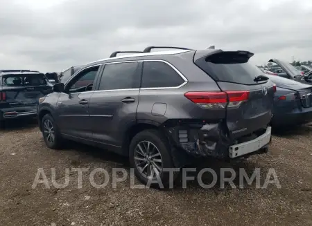 TOYOTA HIGHLANDER 2017 vin 5TDJGRFH8HS031278 from auto auction Copart