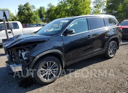 Toyota Highlander 2019 2019 vin 5TDJZRFH1KS948306 from auto auction Copart