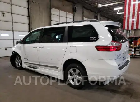 TOYOTA SIENNA LE 2017 vin 5TDKZ3DC4HS800779 from auto auction Copart