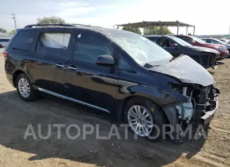 TOYOTA SIENNA XLE 2016 vin 5TDYK3DC1GS742594 from auto auction Copart