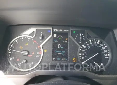 TOYOTA TUNDRA CRE 2022 vin 5TFLA5AB7NX016797 from auto auction Copart