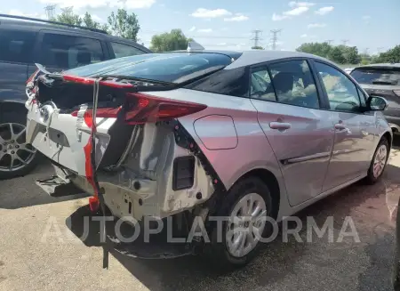 TOYOTA PRIUS PRIM 2021 vin JTDKAMFP5M3191193 from auto auction Copart