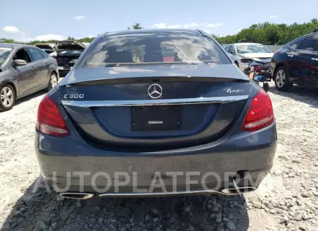 MERCEDES-BENZ C 300 4MAT 2015 vin 55SWF4KB9FU077506 from auto auction Copart