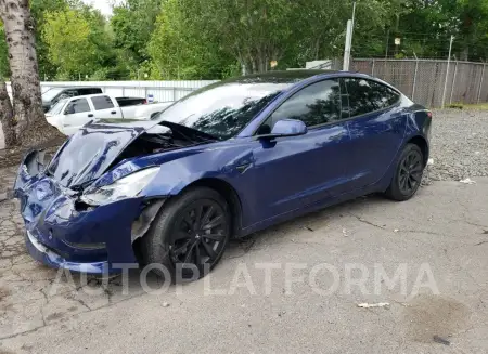 Tesla Model 3 2022 2022 vin 5YJ3E1EB8NF343193 from auto auction Copart