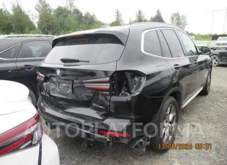 BMW X3 XDRIVE3 2023 vin 5UX53DP07P9S48745 from auto auction Copart