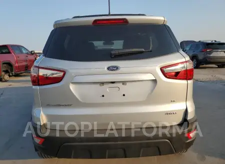 FORD ECOSPORT S 2020 vin MAJ6S3GL0LC326119 from auto auction Copart