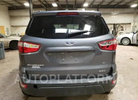 FORD ECOSPORT S 2019 vin MAJ6S3GL2KC252006 from auto auction Copart