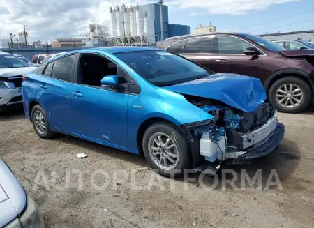 TOYOTA PRIUS LE 2022 vin JTDL9MFU1N3035978 from auto auction Copart