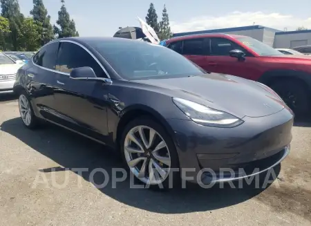 TESLA MODEL 3 2018 vin 5YJ3E1EB9JF090962 from auto auction Copart