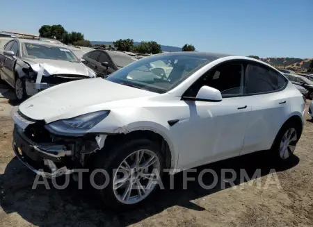 Tesla Model Y 2022 2022 vin 7SAYGDEE9NF357358 from auto auction Copart