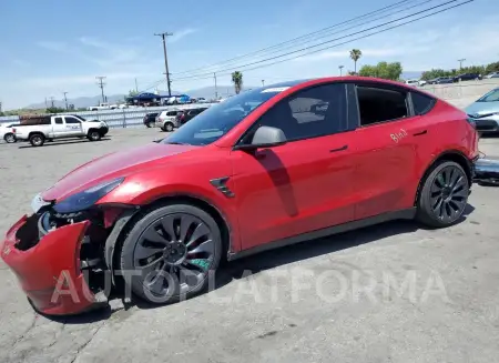 Tesla Model Y 2022 2022 vin 7SAYGDEFXNF354932 from auto auction Copart