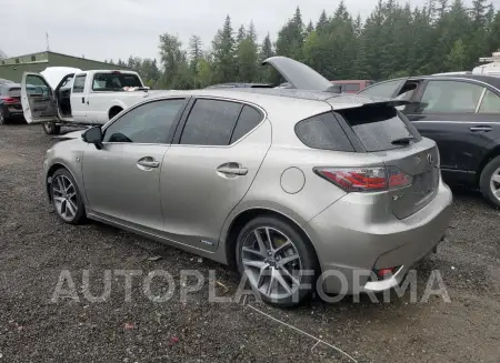 LEXUS CT 200 2017 vin JTHKD5BH5H2283913 from auto auction Copart